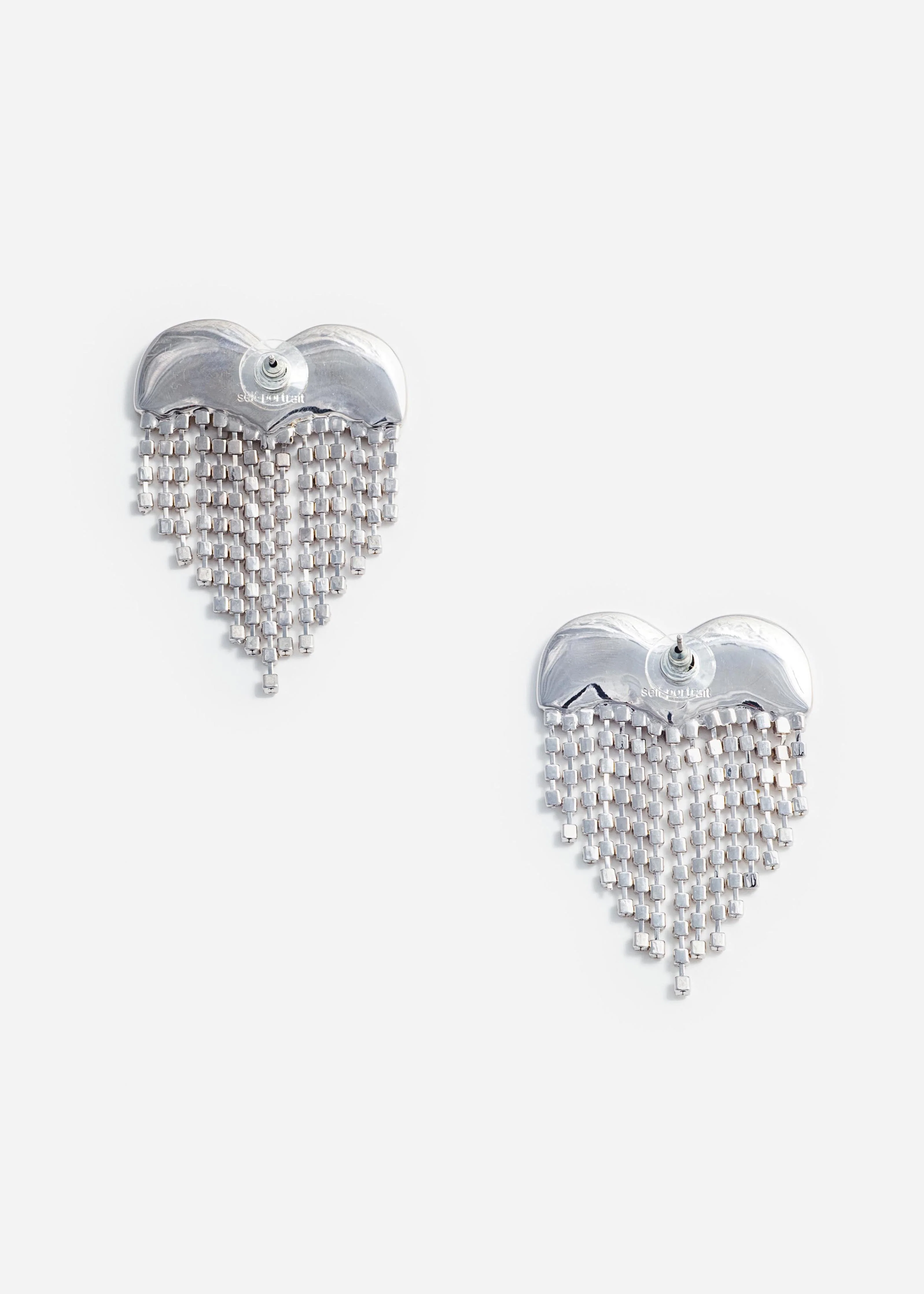 Crystal Heart Earrings - Image 3
