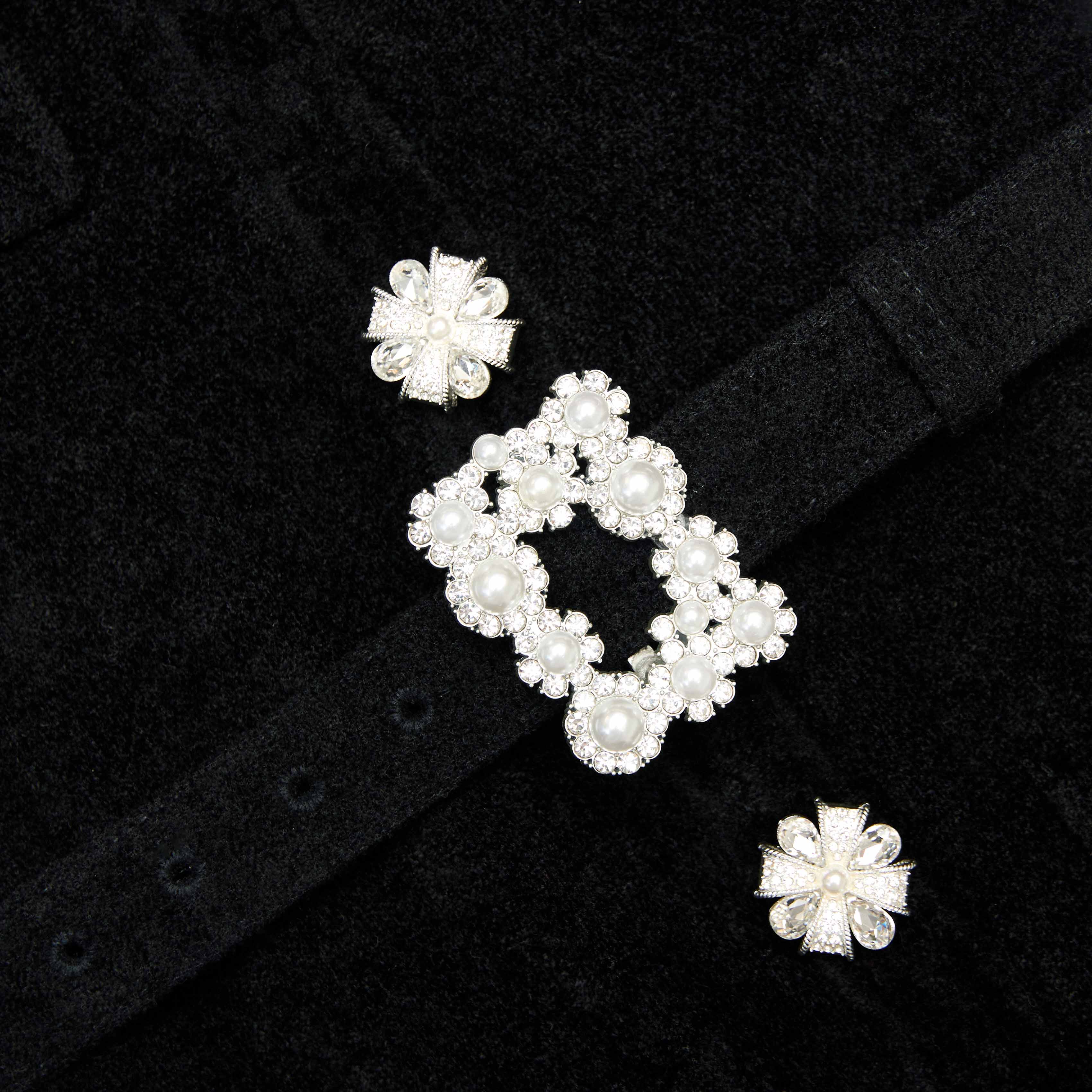 Black Chenille Knit Mini Dress - Image 5