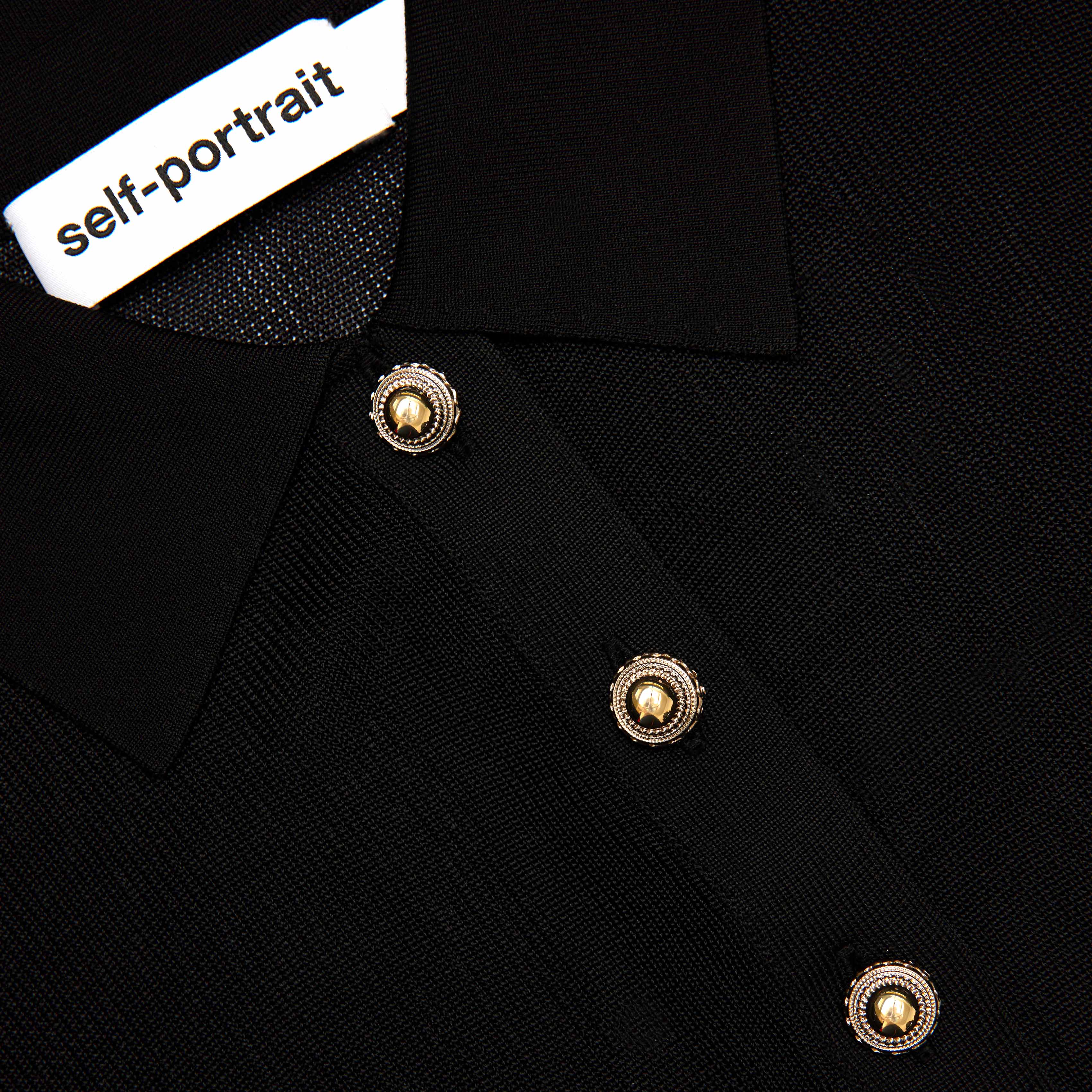 Black Viscose Knit Bodysuit - Image 5