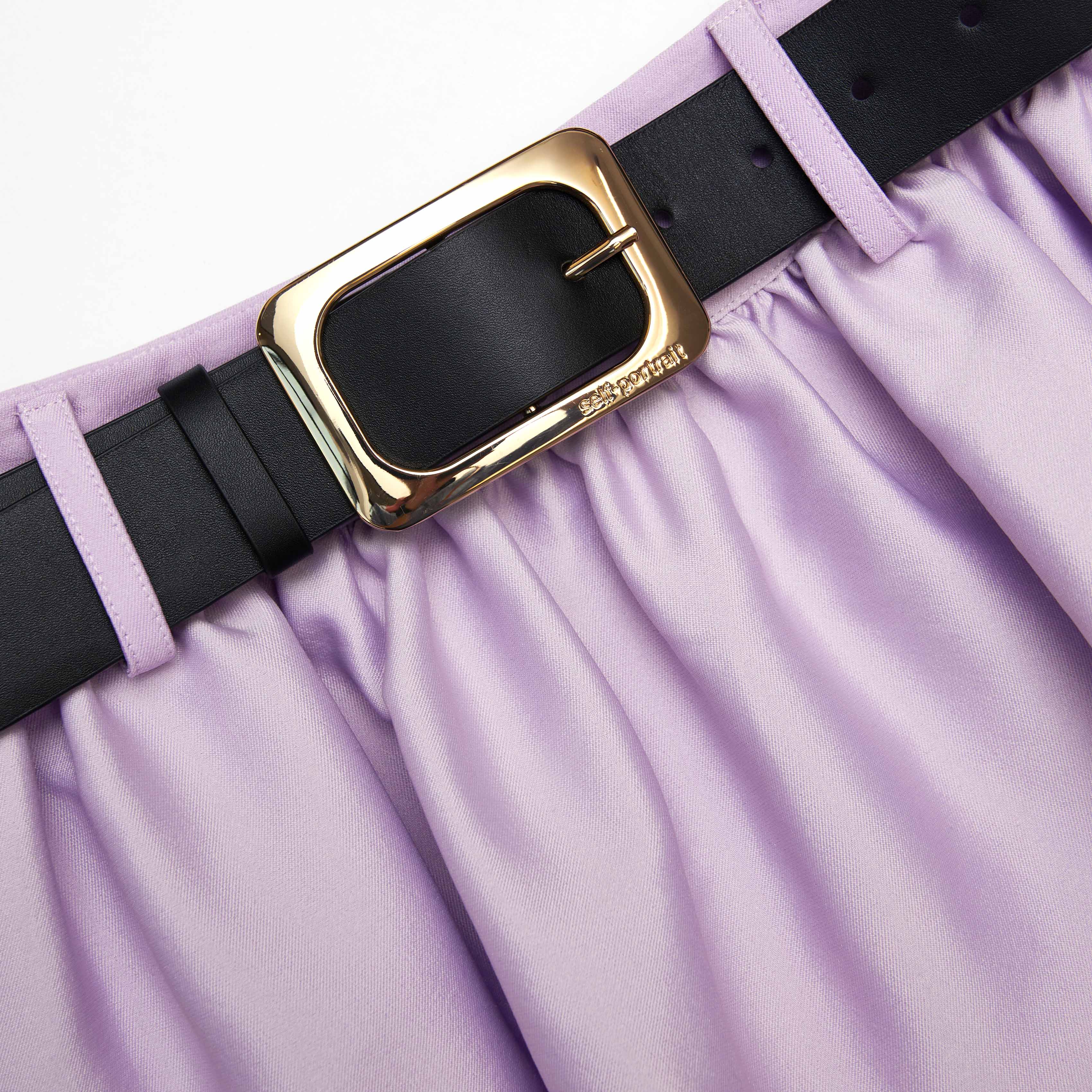 Lilac Taffeta Skort - Image 5